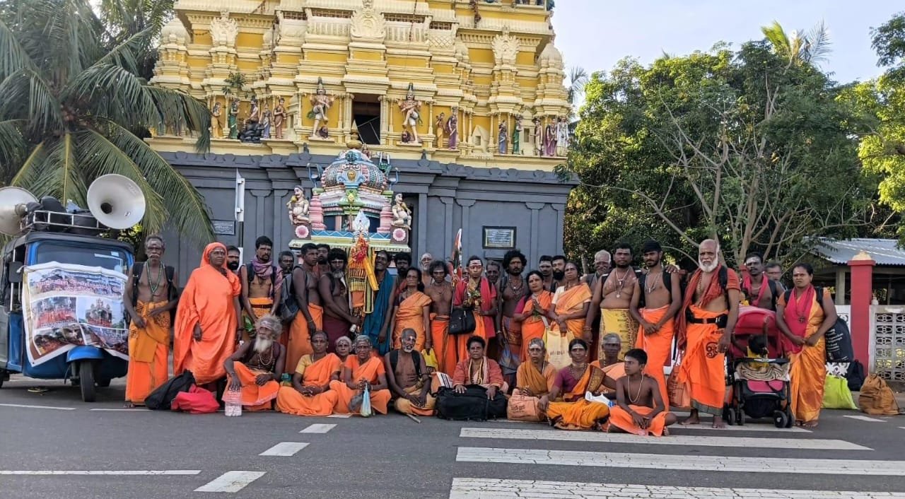 யாழ் – கதிர்காம நீண்ட பாதயாத்திரை  ஆரம்பம் – சனியன்று சந்நிதியிலிருந்து சம்பிரதாய பூர்வமாக புறப்படும்!!