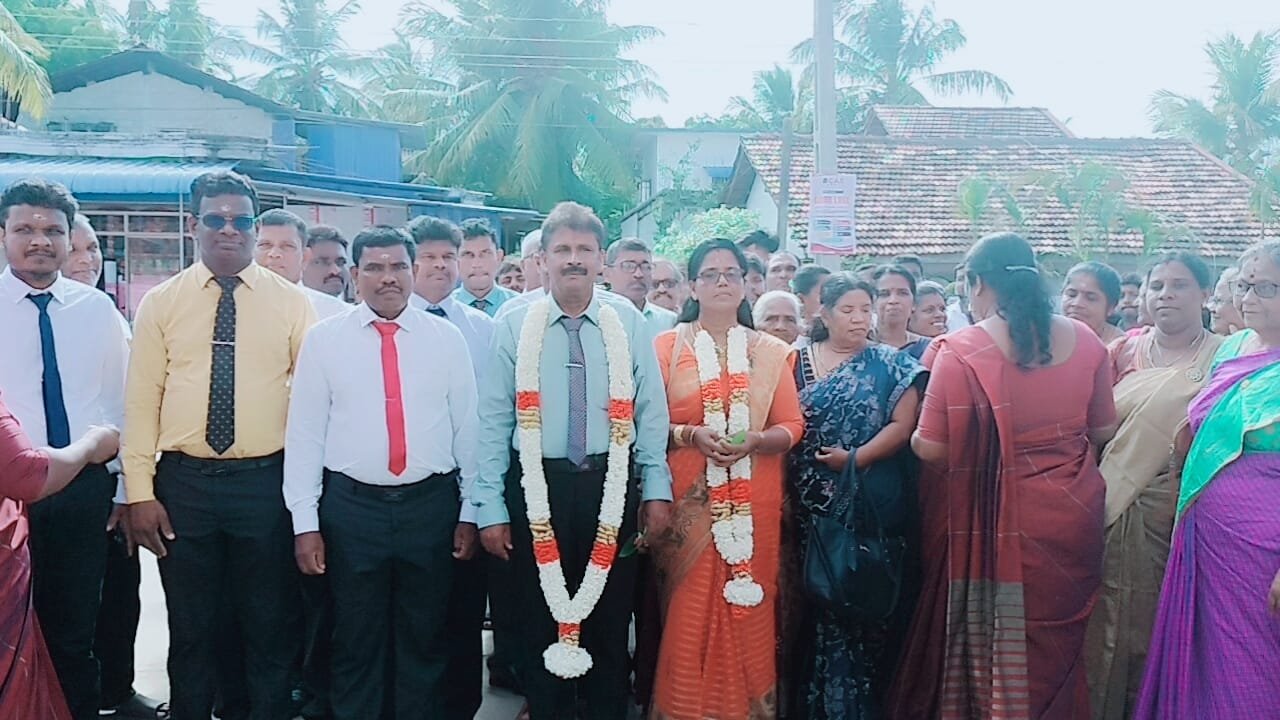 கல்விப் பணியில் மூன்று தசாப்தங்களுக்கும் மேலான பயணம்; அதிபர் டேவிட் அமிர்தலிங்கம் ஓய்வு.